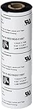 Zebra Technologies 05319GS11007 Wax Ribbon, 0.5