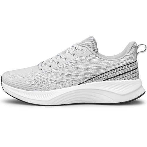 Image of BQQ Men's Walking Shoes Lightweight Breathable Running Sneakers Comfortable Tennis Athletic Shoes for Gym, Workout & Daily Wear