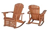 WUnlimited SW2007WN-R2 Adirondack Rocking Chair, Walnut