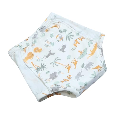 Image of Baby Padded Underwear - Soft Cotton Potty Training Pants for Toddlers, Washable & Reusable, Leak-Proof Training Underwear for Boys & Girls