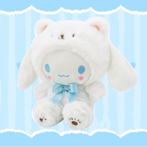 Btsxzcz A1450-001 Kawaii Cartoon White Bear Cross-Dressing Series Plush,Cute Stuffed Plush Figure Toy thumb #6