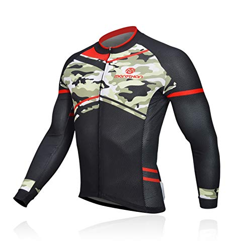 morethan サイクルジャージ Mサイズ 赤黒