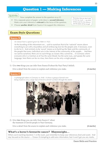 Grade 9-1 GCSE History Edexcel Topic Guide - Weimar and Nazi Germany, 1918-39 (CGP GCSE History 9-1 Revision)