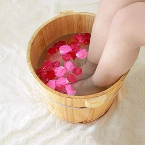Cubo de sauna de madera Katzowen para pies, spa para pies y piernas en casa, baño pedicura relajante para adultos miniatura 2