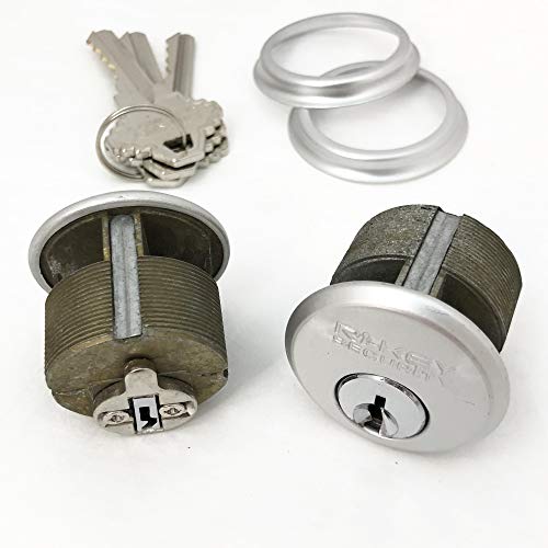 RI-KEY 2-Pack Mortise Lock Cylinders