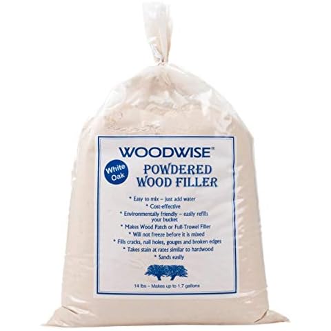 Woodwise 14-lb Powered Wood Filler White Oak Cover