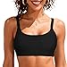 2026 Fashion Sports Swim Bra Classic Bikini Tops for Women Bathing Suits Top with Padded Crop Swimsuit Black 2XL
