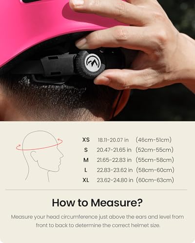 Image of OutdoorMaster Skateboard Cycling Helmet - Two Removable Liners Ventilation Multi-Sport Scooter Roller Skate Inline Skating for Kids, Youth & Adults - L - Pink
