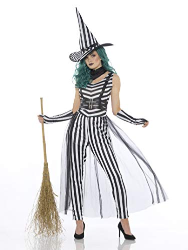 Preisvergleich Produktbild Karnival Costumes 84232 Kostüm, Women, schwarz / weiß, xl