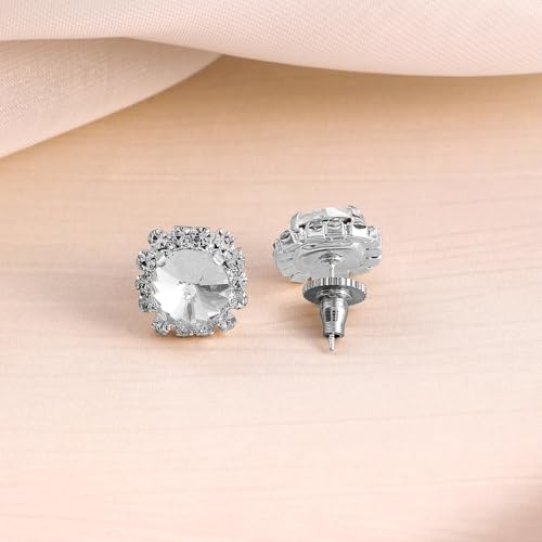Image of Rubans Crystal Necklace Set Stylish Jewellery Gift for Women & Girls
