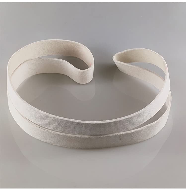 Nastri abrasivi, nastro for lucidatura in feltro di lana, 1 pz larghezza 25 mm for a specchio for tubi in acciaio inossidabile Lucidatore a filo(762 x 25mm)
