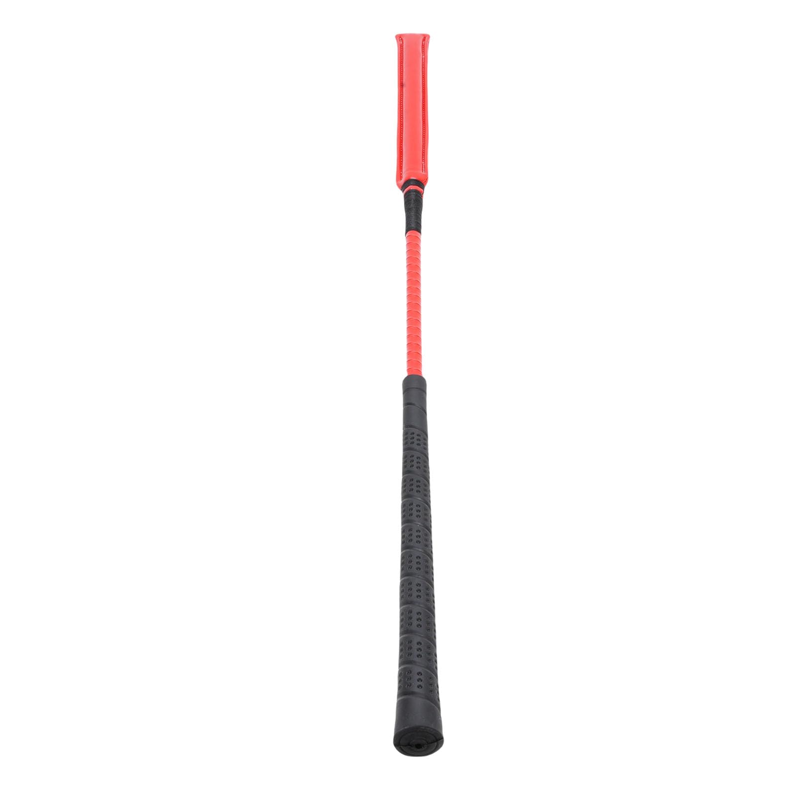Ejoyous Frustino da Equitazione in Pelle Verniciata da 65 Cm con Manico in Silicone Antiscivolo Controllo Flessibile Struttura Resistente all'abrasione per Allenamenti Equestri e Cavalieri da Corsa