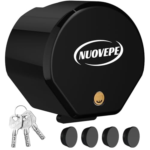 NUOVEPE Heavy Duty Trailer Lock - Fits 1-7/8in to 2-5/16in