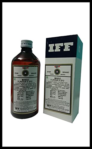 Image of Nithi Foods, IFF ABRAC, Mango Flavour S 3212 - 500ml (commonly Used in Baking, Beverages, Confectionery, ice Cream, Desserts, and Savory Dishes)