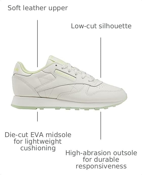 Image of Reebok Women's Classic Leather Sneaker | Casual Shoes
