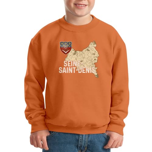 Sweatshirt enfant Seine-Saint-Denis 93 pull de qualité supérieure Paris