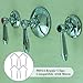 Honoson 4 Pieces 96914 Retainer Clip Compatible with 1222 Faucet Value, Cartridge Removal Tool for One-Handle Tub Shower Faucet Cartridge Replacement