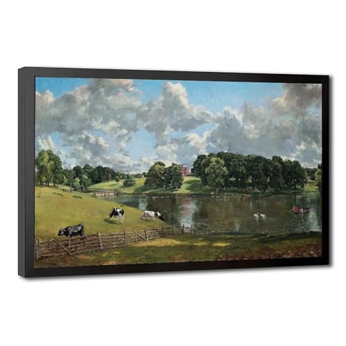 Toile tendue Wivenhoe Park par John Constable - Impression sur toile pour tableau salon bureau