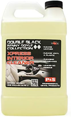 P&S Professional Detail Products - Xpress Interior Cleaner - Perfect for Safely Removing Traffic Marks, Dirt, Grease, and Oil; Works on Leather, Vinyl, and Plastic; Fresh Scent (1 Gallon)