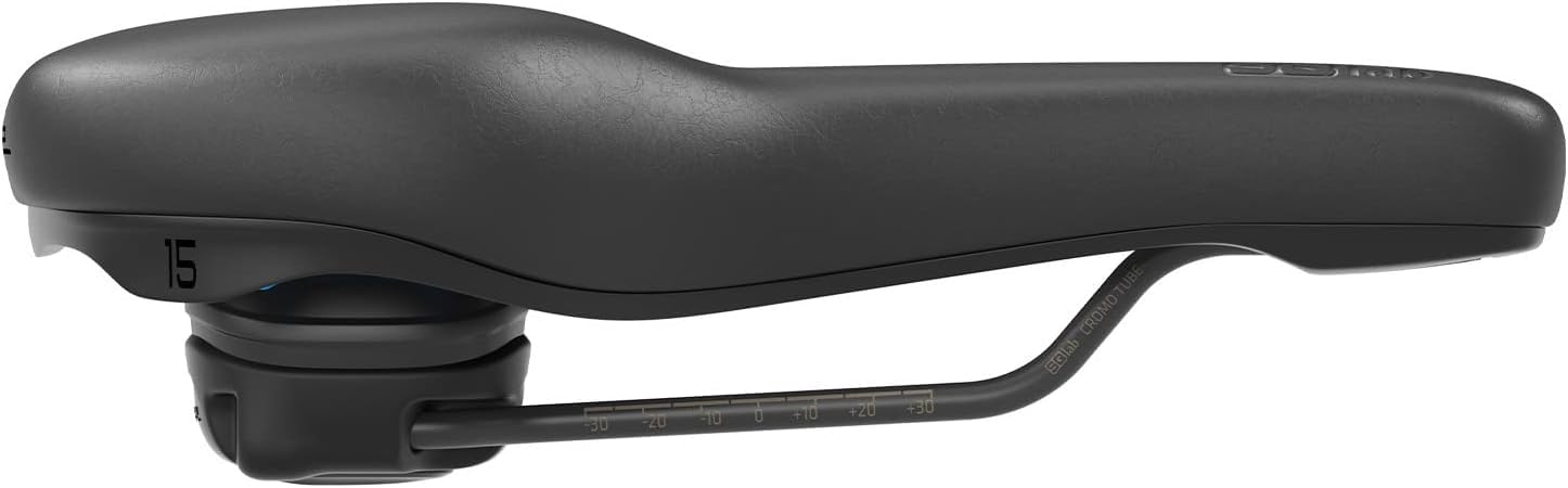 SQlab Trekking Sattel M-D 602 2.1, Fahrradsattel in schwarz