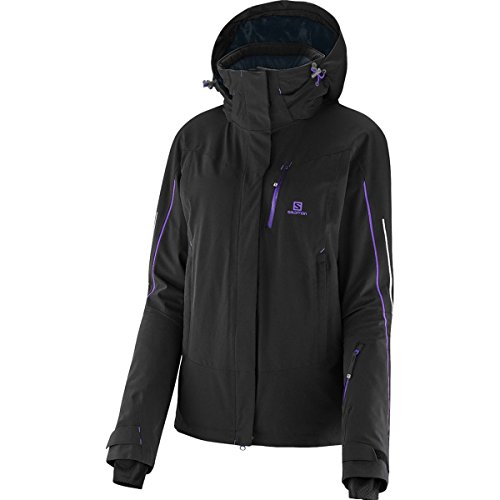 Salomon Women's Iceglory Jacket, Black, Large