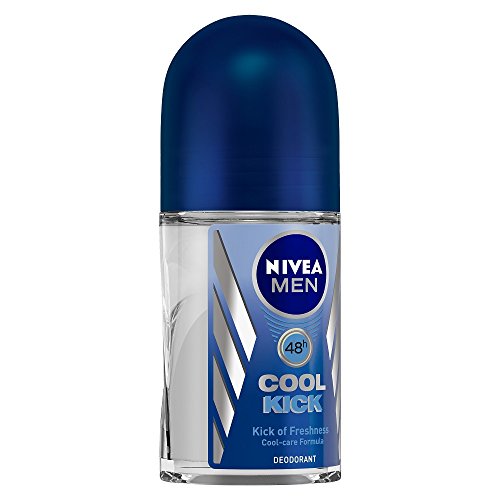 Image of Nivea Deodorant Roll On, Deep Impact Freshness For Men, 50ml & Roll-On Deodorant, Cool Kick For Men 50ml