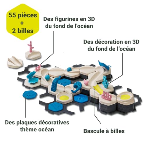 Gravitrax Junior : My Ocean Starter Kit Ravensburger Jeux France - vue 4