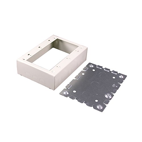 Boîte Legrand Wiremold V5748-3 pour un salon épuré sans fils apparents