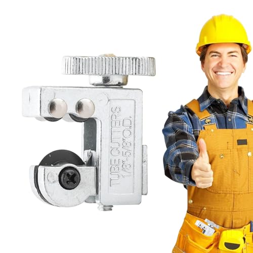 パイプカッターツール、リジッドパイプカッター - 銅パイプカッター高効率剛性チューブ カッター チューブ カッター ツール | エアコン完備の冷蔵庫銅切断ナイフとアルミチューブ切断チューブ3-16mmミニベアリング小さなカッティングナイフ銅チューブ切断ナイ