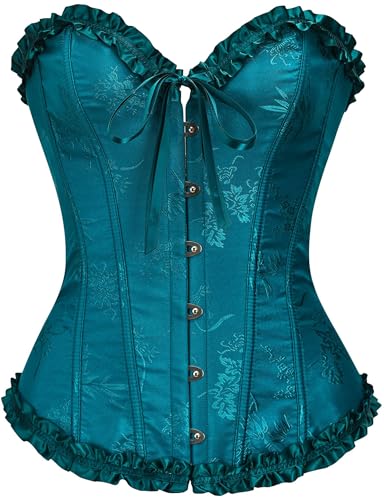 Image of SZIVYSHI 14-Bone Overbust Corset Top