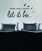 Let It Be Version 6 The Beatles Quote Decal Wall Vinyl Art Sticker Music