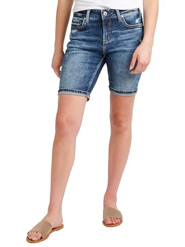 Short Elyse Silver Jeans Co la coupe idéale anti-bâillement à la taille