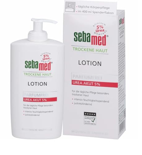 Tomo Wellness Seba-'med Extreme Dry Skin Repair Advance Therapy Lotion with 10% Urea Perfect for Eczema Psoriasis, Rough Dry Skin Moisturizer, Perfume-free, 400ml