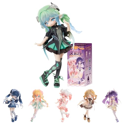 niannyyhouse BJD ブラインドボックスフィギュア シンフォニックポエトリーシリーズ 1/8 BJD ボールジョイントドール アクションフィギュア コレクタブル (1PC)の画像