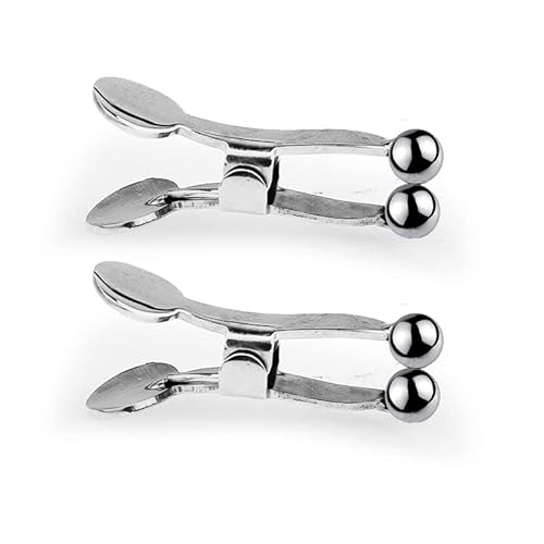 Qlsxtm UYTYTHZ-01 Nipple Clip Clamps With Stainless Steel Spring Clip, Adjustable Weight Metal Nipple Clamps For Men Women, Non-Piercing Metal Stimulator Nipple Clips Adult Toys thumb #2