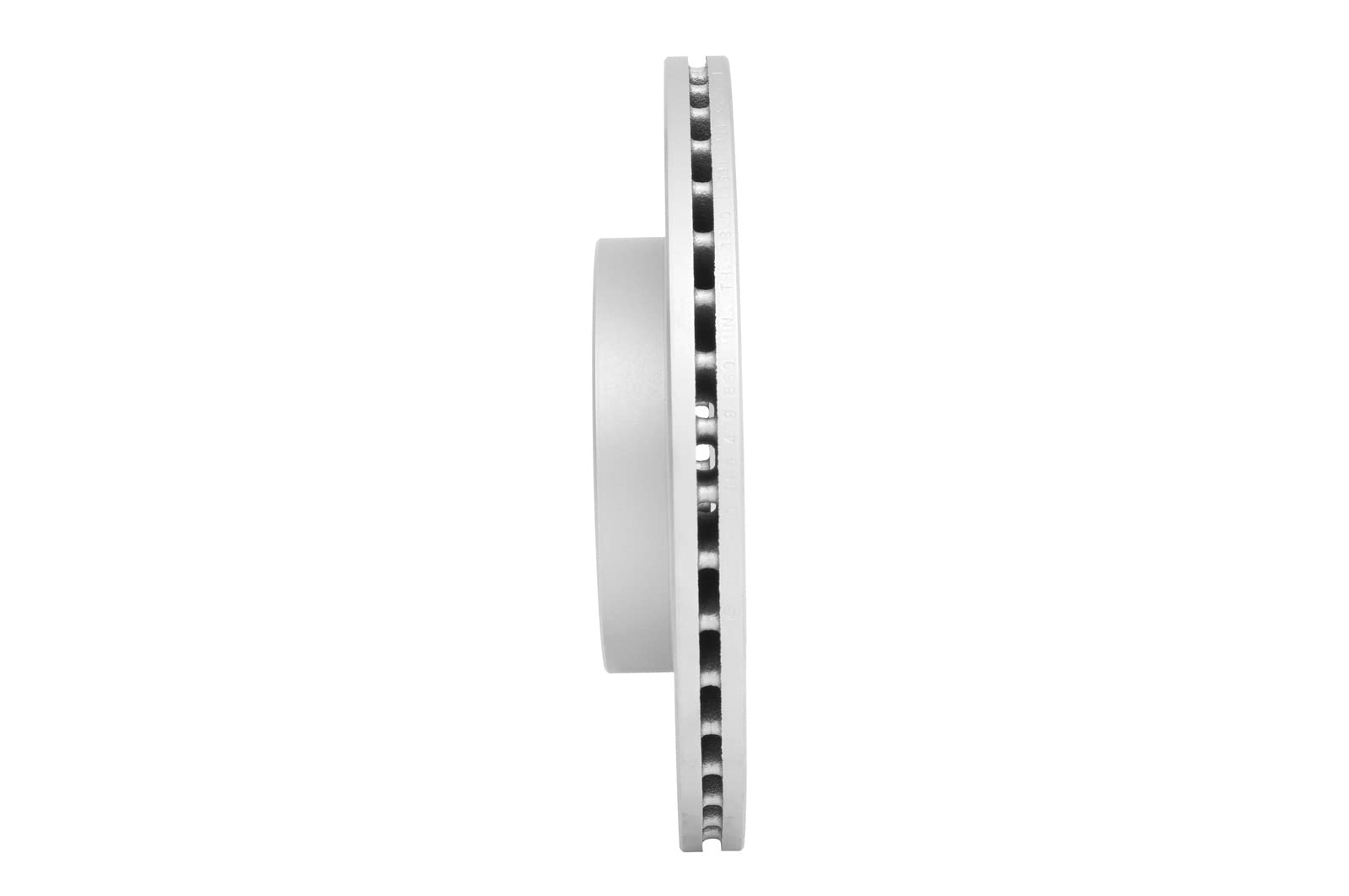 Juego de 2 Discos de Freno Bosch BD2061 - Discos Ventilados y Recubiertos, 255 mm - Eje Delantero - Certificación ECE-R90 - Excelente refrigeración, Protección Anticorrosión - 1 Juego de 2 Discos