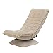 Produktbild Stühle FEI Bequem 360-Grad-drehender fauler Couch-einfacher moderner Single-Schlafzimmer-Balkon-Wohnzimmer-beiläufiger Stark und langlebig (Farbe : Khaki)
