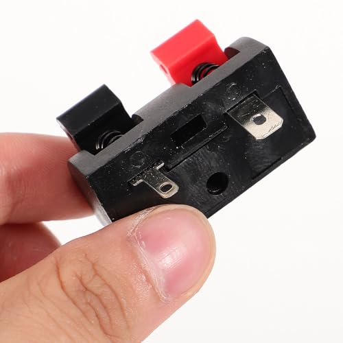 Altavoces de escenario y equipos de sonido conector de resorte de 2 vías para cables de audio 6