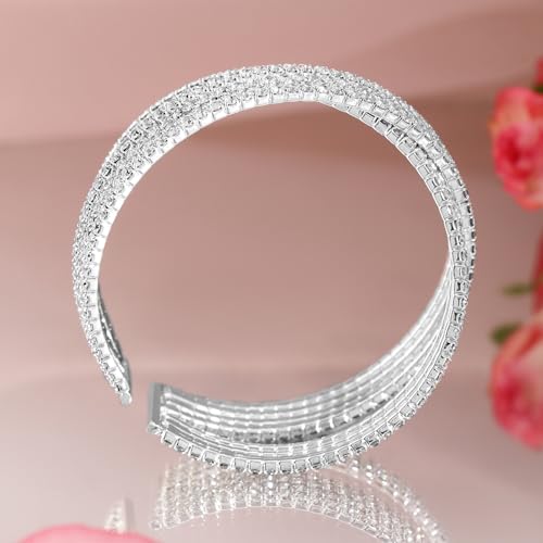 Image of Rubans Multi Layered Bracelet Trendy Jewellery Gift for Women & Girls