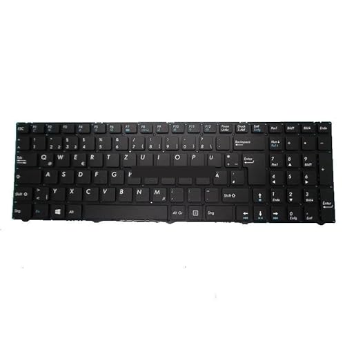 Medion AKOYA P6657 MD99256 MD99257 MD99258 MD99139 用ノートパソコンキーボード ドイツ語 GR/米国 US/UK/ドイツ語 GR ブラック(German GR)