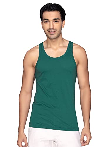 Image of XYXX Men's Cotton Modal Round Neck Vest | Antimicrobial, Breathable, Soft & Comfortable Man's Inner, Ultralight Baniyan for Man (Pack of 2)