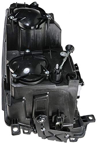 Image of TRQ Driver Side Headlight Assembly Halogen Compatible with 2008-2013 Cadillac CTS 2014 Cadillac CTS Coupe Wagon GM2502309