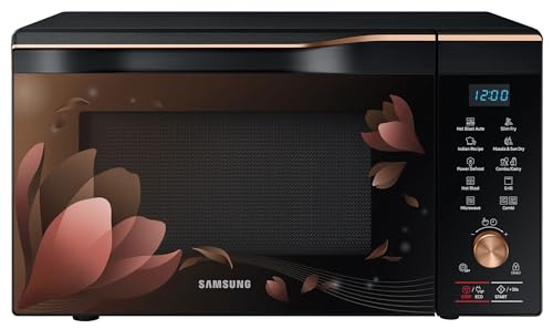 Image of Samsung 32 L Convection Microwave Oven (MC32K7056CC, Black (Saffron Pattern))