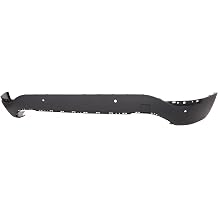 Go-Parts - Rear Bumper Molding, Lower Trim Panel for BMW X1 2016-2020, Without M Package, with Park Distance Control Sensor Holes, Replacement 2017 2018 2019