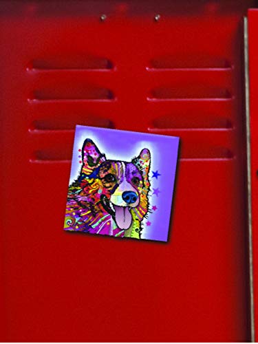 Enjoy It Pet Magnet, Corgi Featuring The Pop Art Of Dean Russo - Measures 2.5" #TOP3