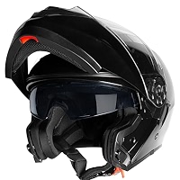 Zorax ZOR-839 Matt Black L (59-60cm) Flip Up Double Visor Helmet