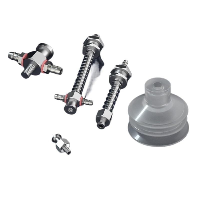 Ventosa de vacío industrial DP-20mm de silicona para sistemas neumáticos 4