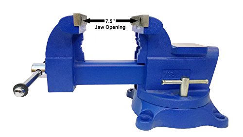 Yost Vises 480 8" Heavy Duty Utility Combination Pipe And Bench Vise #TOP2