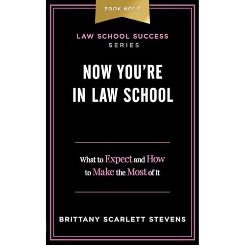 Now You're In Law School Audiolibro Por Brittany Scarlett Stevens arte de portada