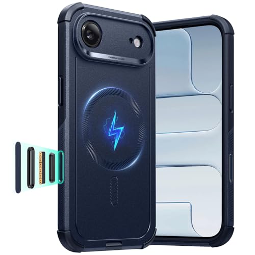 Image of ESR for iPhone Air Case, for MagSafe, Rugged, Navy Blue